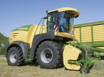 Vu à l’Agritechnica : l’ensilage chez Krone en 2014