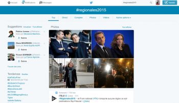 Les #régionales2015 vues sur Twitter