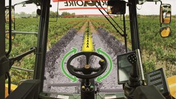 Inédit : un guidage sans GPS pour la viticulture