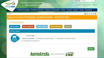 Raisonner « autonomie alimentaire » via le web