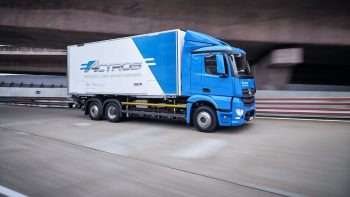 Le Mercedes eActros bientôt sur la route