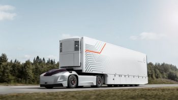 Le semi-remorque électrique et autonome de demain selon Volvo