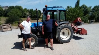 Un second tracteur viticole bienvenu