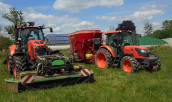 Avec Kubota, le Gaec fait le choix de tracteurs simples et complets