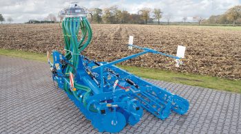 Lemken propose un kit enfouisseur de lisier sur le déchaumeur Héliodor