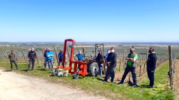 Partager du matériel de désherbage mécanique en viticulture : c’est possible !