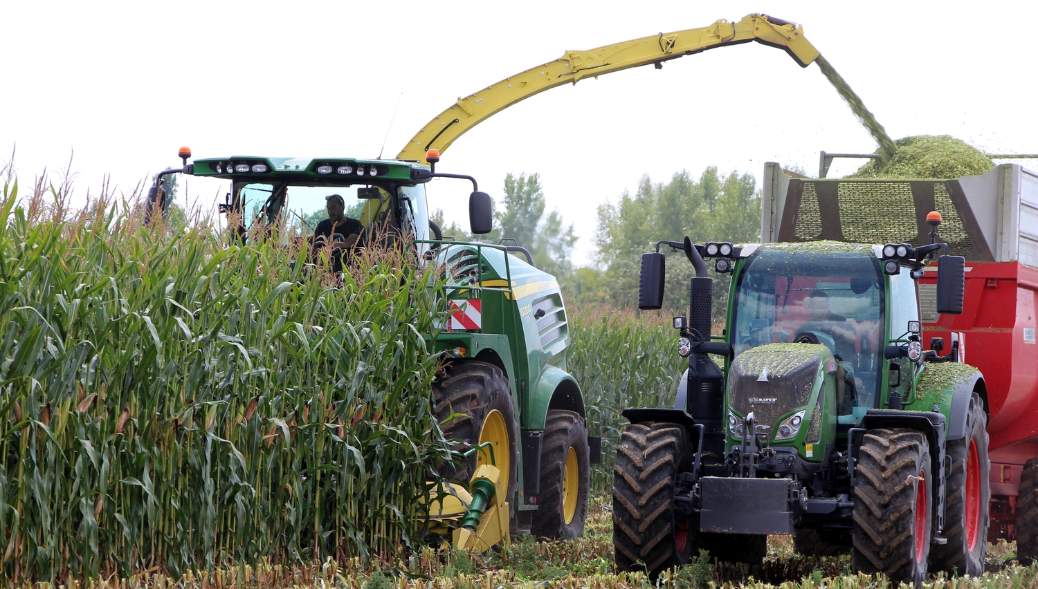 Top départ pour l'ensilage de maïs à la cuma La Meurlette