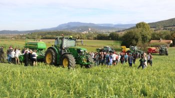 Le semis direct en démonstration dans la Drôme