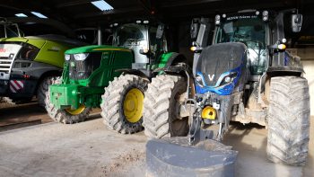 Une nouvelle activité, avec son tracteur de forte puissance