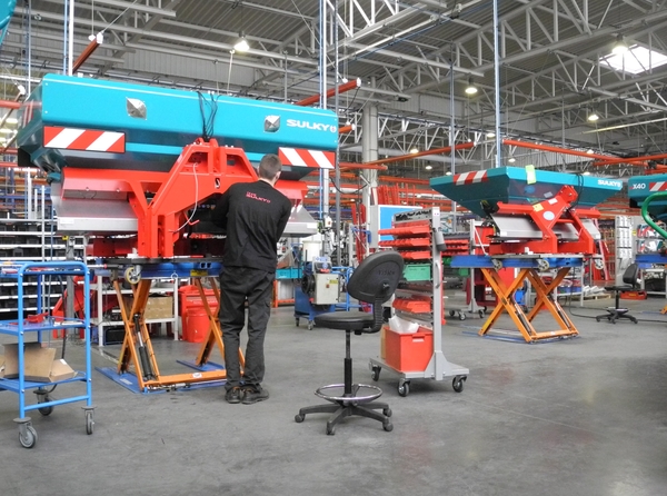 Des méthodes japonaises pour construire à destination du monde entier. sulky usine