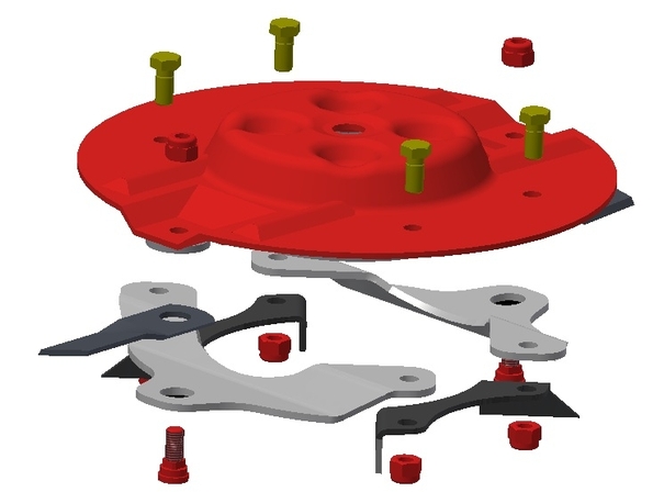 Le montage rapide des couteaux arrive. agram fauch demontage